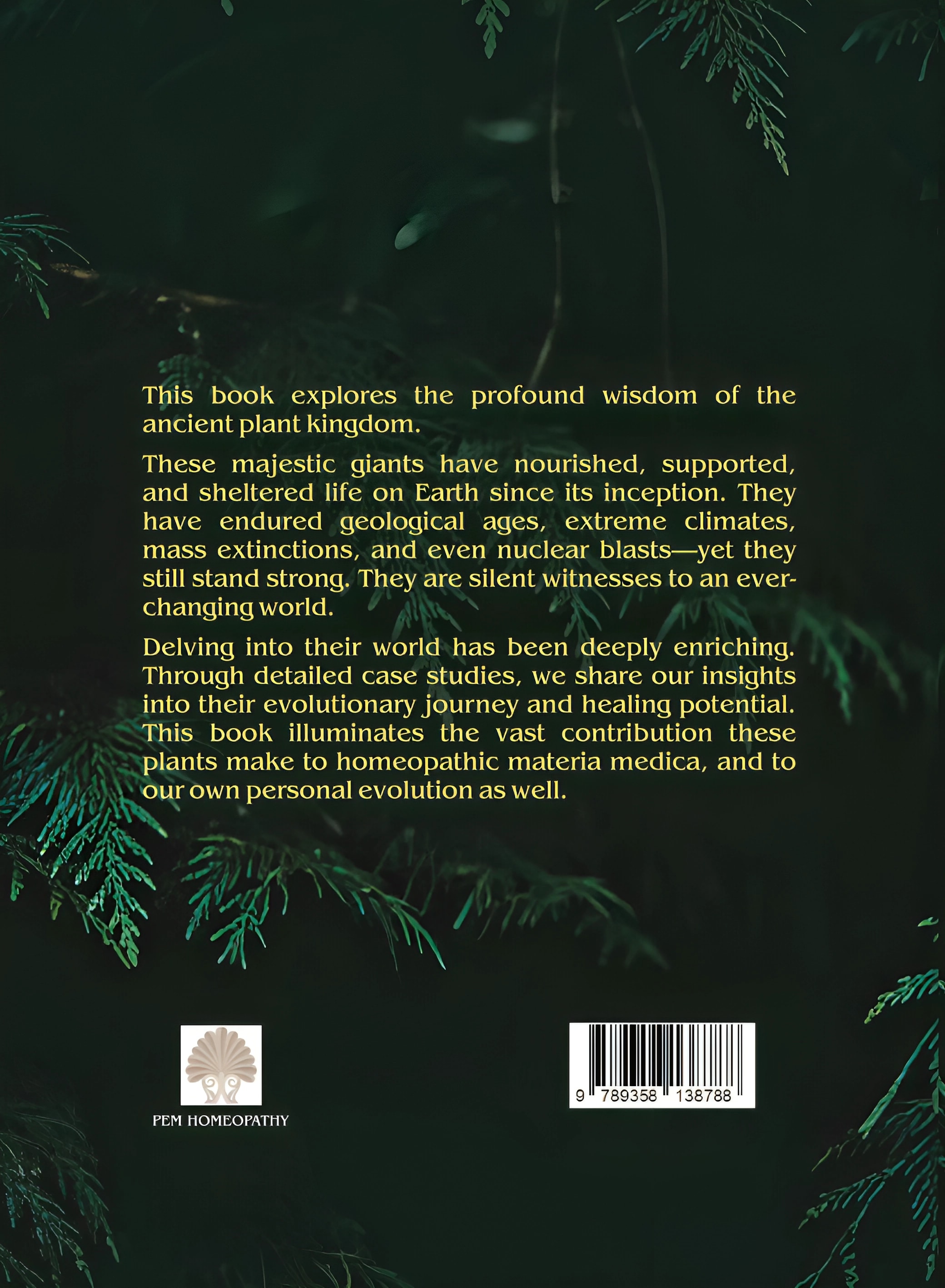 ANCIENT PLANTS ANCIENT WISDOM back cover